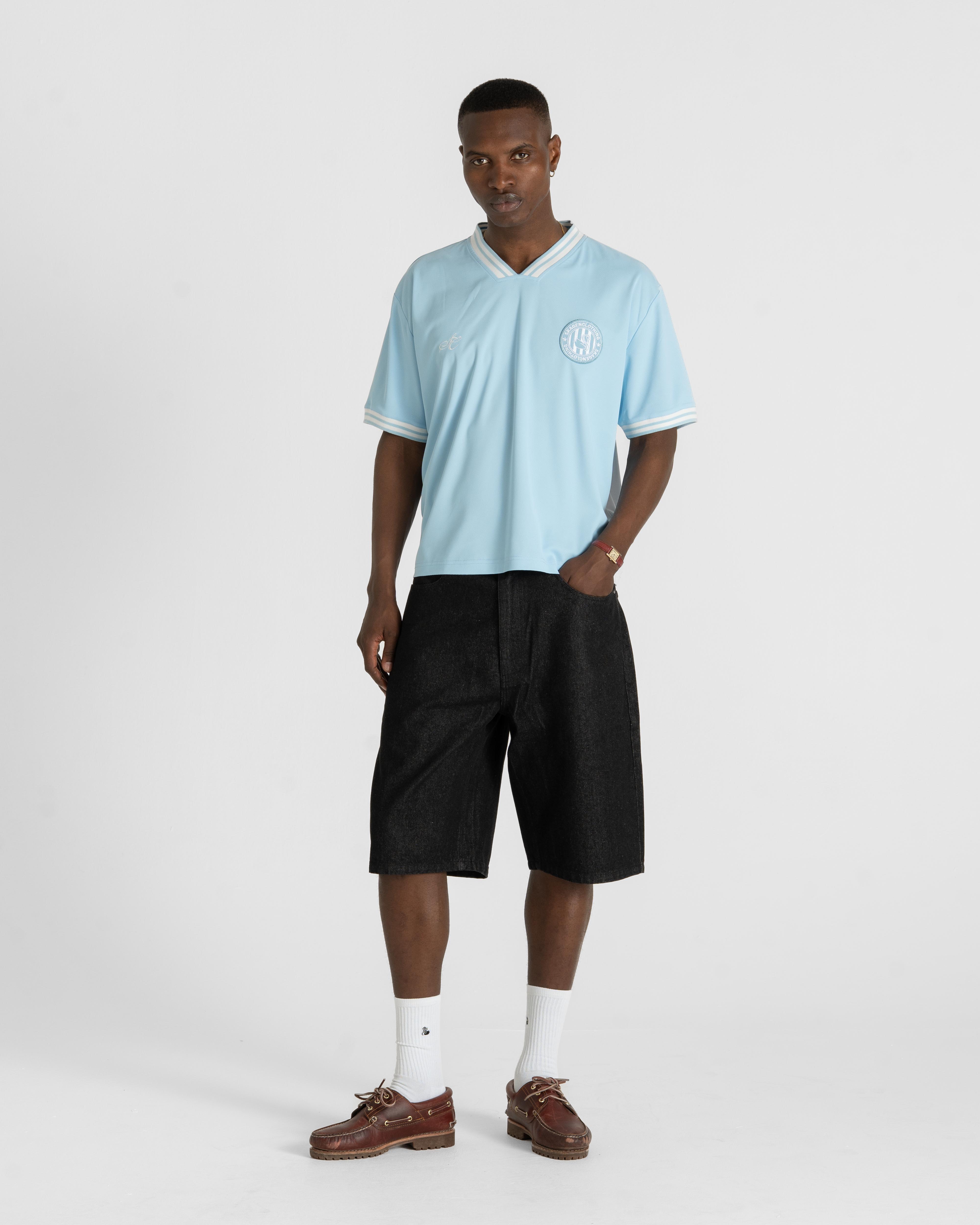 SC Football T-shirt Light Blue